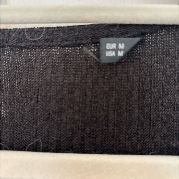 NWOT-Black Long Sleeve Button Dress - Picture 7 of 10